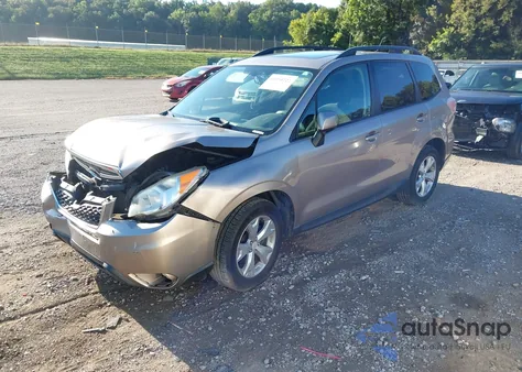 2014 Subaru Forester 2.5I Premium из США, поврежденный, VIN JF2SJADC1EH55436